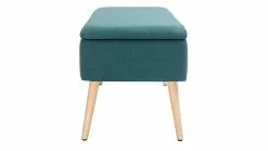 Banc Coffre En Tissu Bleu Canard Et Bois Clair Massif L120 Cm LARS -Accessoires Vélo Soldes banc coffre en tissu bleu canard et bois clair massif l120 cm lars 49056 6086c00f88e71 1200 675