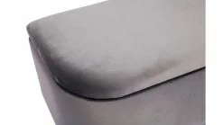 Banc Coffre En Tissu Velours Gris Foncé L120 Cm ATON -Accessoires Vélo Soldes banc coffre en tissu velours gris fonce l120 cm aton 49055 6086913062111 1200 675