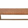 Banc Ethnique Bois Teck Massif Et Sangles En Cuir Marron L120 Cm LODGE -Accessoires Vélo Soldes banc ethnique bois teck massif et sangles en cuir marron l120 cm lodge 50594 61c1d796235cf 1200 675