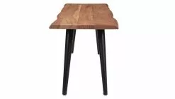 Banc Industriel Bois Massif Et Métal Noir L145 Cm EDGE -Accessoires Vélo Soldes banc industriel bois massif et metal noir l145 cm edge 49608 610b9ae870c78 1200 675