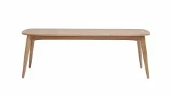 Banc Scandinave Bois Clair L130 Cm NORDECO