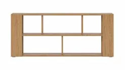 Bibliothèque Basse Design Finition Chêne L168 Cm MUSSO