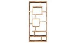 Bibliothèque Design En Bois Massif L80 Cm CHAPMAN