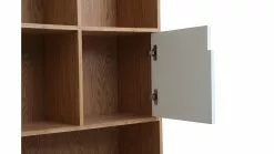 Bibliothèque Design Finition Bois Chêne Et Blanc L150 Cm INGRID -Accessoires Vélo Soldes bibliotheque design finition bois chene et blanc l150 cm ingrid 44759 5bc84fa89db51 1200 675