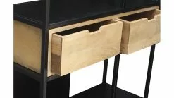 Bibliothèque En Métal Noir Et Bois Manguier Massif L90 Cm JAIPUR - Miliboo & Stéphane Plaza -Accessoires Vélo Soldes bibliotheque en metal noir et bois manguier massif l90 cm jaipur miliboo et stephane plaza 47609 5f1aa2630a8fb 1200 675