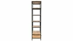 Bibliothèque Industrielle En Bois Massif Et Métal Noir L90 Cm JASPE -Accessoires Vélo Soldes bibliotheque industrielle en bois massif et metal noir l90 cm jaspe 47598 5e4e5c04e7ece 1200 675