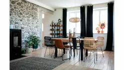 Bibliothèque Industrielle En Bois Massif Et Métal Noir L90 Cm TAO -Accessoires Vélo Soldes bibliotheque industrielle en bois massif et metal noir l90 cm tao 47600 5f3249173a60a 1200 675