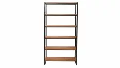 Bibliothèque Industrielle En Métal Et Bois L100 Cm ARISTOTE