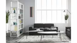 Bibliothèque Séparateur D'espace Design Blanc L168 Cm MUSSO -Accessoires Vélo Soldes bibliotheque separateur despace design blanc l168 cm musso 42998 5c178dd3d5b82 1200 675