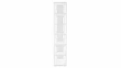 Bibliothèque Séparateur D'espace Design Blanc L168 Cm MUSSO -Accessoires Vélo Soldes bibliotheque separateur despace design blanc l168 cm musso 42998 60253f3c5104a 1200 675