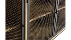 Buffet Bas Industriel En Bois De Manguier Massif 3 Portes Métal Noir L145 Cm RACK -Accessoires Vélo Soldes buffet bas industriel en bois de manguier massif 3 portes metal noir l145 cm rack 44431 5bc689cd2a200 1200 675