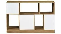 Buffet Bas Réversible Bleu Canard Et Blanc L120 Cm JODIE - Miliboo & Stéphane Plaza