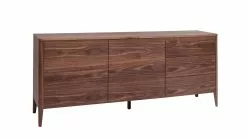 Buffet Bois Foncé Noyer 2 Portes 3 Tiroirs 180 Cm BENJA -Accessoires Vélo Soldes buffet bois fonce noyer 2 portes 3 tiroirs 180 cm benja 52931 631b36abba7cf 1200 675