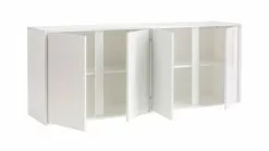 Buffet Design Blanc Laqué Brillant 4 Portes L180 Cm COMO -Accessoires Vélo Soldes buffet design blanc laque brillant 4 portes l180 cm como 48586 6101760c04b8a 1200 675