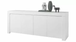 Buffet Design Blanc Mat 4 Portes L210 Cm TINO