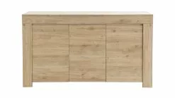 Buffet Design Bois Chêne 3 Portes L138 Cm TINO