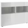 Buffet Design Finition Blanc Laqué Brillant L110 Cm POLO -Accessoires Vélo Soldes buffet design finition blanc laque brillant l110 cm polo 51028 61a7379a24aac 1200 675