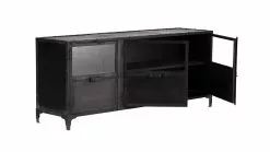 Buffet Design Métal Noir 3 Portes L180 Cm FACTORY 12 Buffet Design Métal Noir 3 Portes L180 Cm FACTORY -Accessoires Vélo Soldes buffet design metal noir 3 portes l180 cm factory 37325 5bc4a386370f2 1200 675