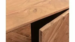 Buffet En Bois Massif Foncé Et Métal Noir 4 Portes L160 Cm STICK -Accessoires Vélo Soldes buffet en bois massif fonce et metal noir 4 portes l160 cm stick 46433 5db1c0e86d0eb 1200 675