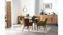 Buffet En Bois Massif Foncé Et Métal Noir 4 Portes L160 Cm STICK -Accessoires Vélo Soldes buffet en bois massif fonce et metal noir 4 portes l160 cm stick 46433 5e7c974dad8b1 1200 675