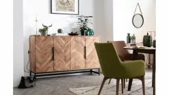 Buffet En Bois Massif Foncé Et Métal Noir 4 Portes L160 Cm STICK -Accessoires Vélo Soldes buffet en bois massif fonce et metal noir 4 portes l160 cm stick 46433 5e7c974f8f8dd 1200 675