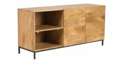 Buffet Industriel En Bois Manguier Massif Et Métal Noir 2 Portes L145 Cm YPSTER -Accessoires Vélo Soldes buffet industriel en bois manguier massif et metal noir 2 portes l145 cm ypster 41276 5bbcc64527087 1200 675