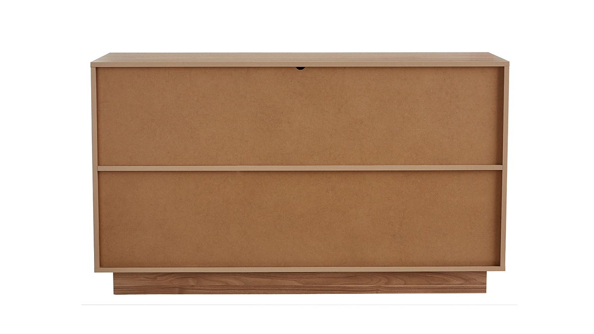 Buffet Scandinave 3 Portes Finition Bois Chêne L138 Cm COMO 7 Buffet Scandinave 3 Portes Finition Bois Chêne L138 Cm COMO – Image 5