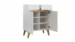 Buffet Scandinave Blanc Et Bois 2 Portes 2 Tiroirs L80cm MELKA -Accessoires Vélo Soldes buffet scandinave blanc et bois 2 portes 2 tiroirs l80cm melka 32038 5bb763d898bae 1200 675