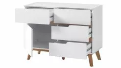 Buffet Scandinave Blanc Mat Et Bois 1 Porte 4 Tiroirs L97 Cm SKIVE -Accessoires Vélo Soldes buffet scandinave blanc mat et bois 1 porte 4 tiroirs l97 cm skive 48770 605c73c591b02 1200 675