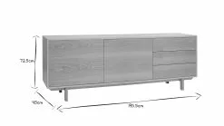 Buffet Scandinave En Bois Clair 2 Portes 3 Tiroirs L195cm SID -Accessoires Vélo Soldes buffet scandinave en bois clair 2 portes 3 tiroirs l195cm sid 52043 62e280b1ab8a1 1200 675