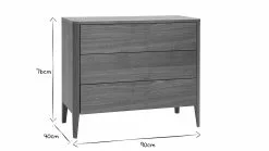 Commode En Bois Foncé Noyer 3 Tiroirs L90 Cm BENJA -Accessoires Vélo Soldes commode en bois fonce noyer 3 tiroirs l90 cm benja 51832 6310d42e3f7cc 1200 675