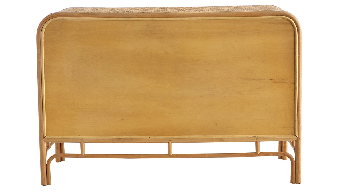 Commode Vintage En Rotin 3 Tiroirs L120 Cm GALON - Miliboo & Stéphane Plaza 7 Commode Vintage En Rotin 3 Tiroirs L120 Cm GALON - Miliboo & Stéphane Plaza – Image 5
