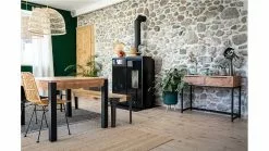 Console En Bois Massif Et Métal Noir 2 Tiroirs L100 Cm STICK -Accessoires Vélo Soldes console en bois massif et metal noir 2 tiroirs l100 cm stick 46428 61af34e1891a1 1200 675