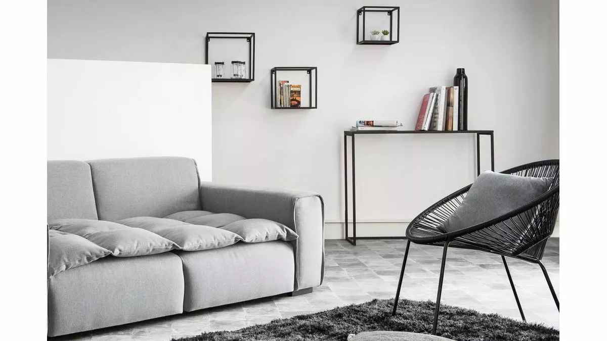 Console Industrielle Métal Noir L100 Cm KARL 7 Console Industrielle Métal Noir L100 Cm KARL – Image 5