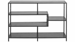 Console Industrielle Noire L114 Cm TRESCA