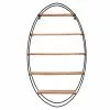 Étagère Murale Ovale En Bois Massif Et Métal Noir H130 Cm HANG -Accessoires Vélo Soldes etagere murale ovale en bois massif et metal noir h130 cm hang 47599 5e4e69b5e5f2e 1200 675
