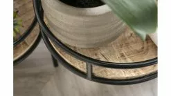 Support De Plantes Modulable En Bois Manguier Massif Et Métal Noir L50 Cm THREE -Accessoires Vélo Soldes support de plantes modulable en bois manguier massif et metal noir l50 cm three 47579 5ec4059c32599 1200 675