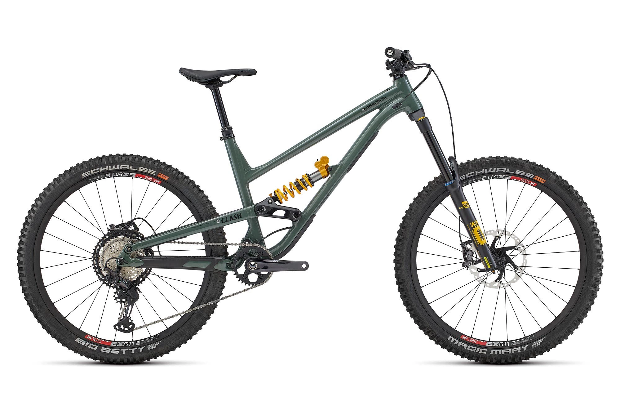 COMMENCAL CLASH OHLINS EDITION KESWICK GREEN 3 COMMENCAL CLASH OHLINS EDITION KESWICK GREEN