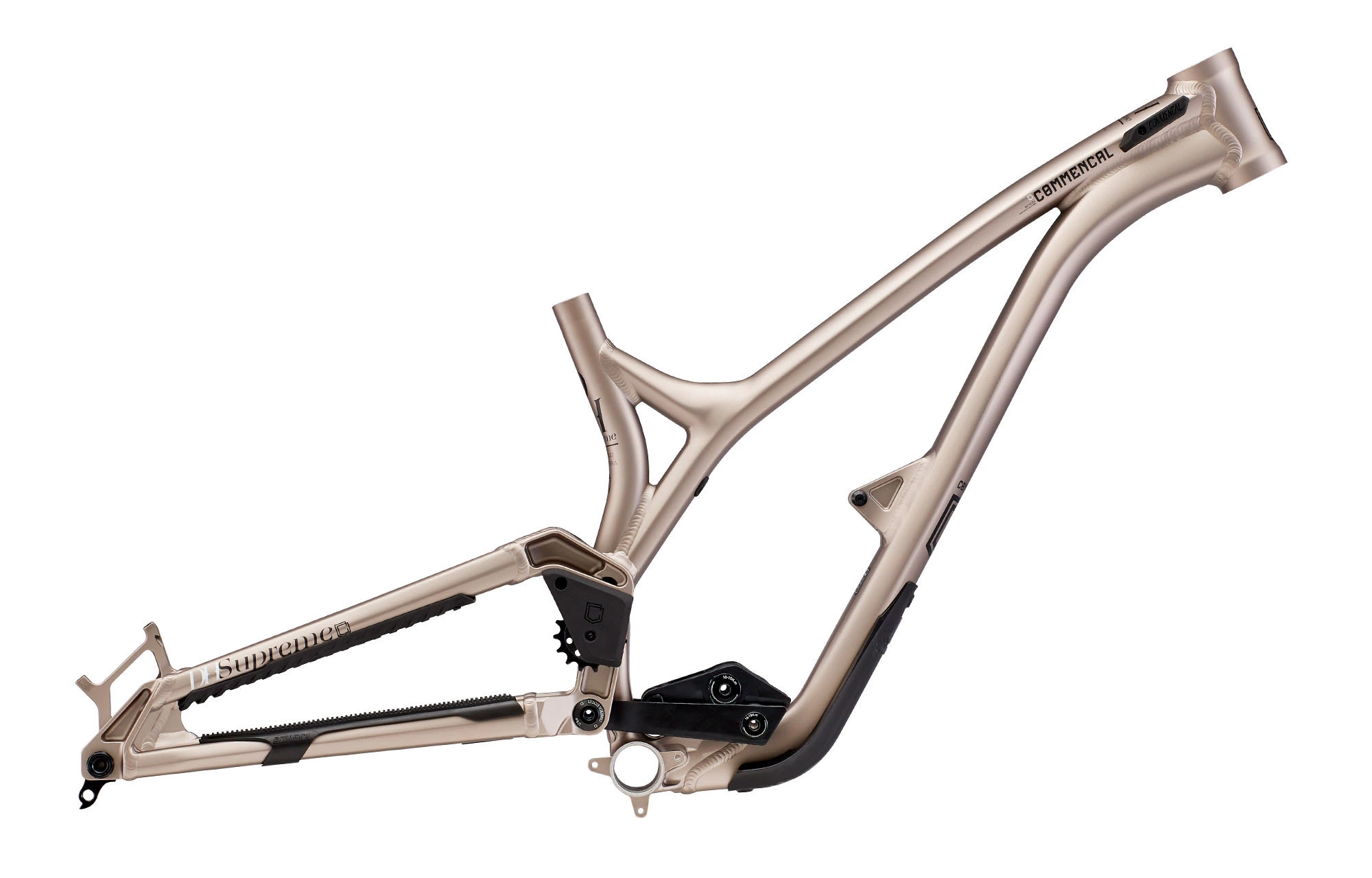 CADRE COMMENCAL SUPREME DH CHAMPAGNE 3 CADRE COMMENCAL SUPREME DH CHAMPAGNE