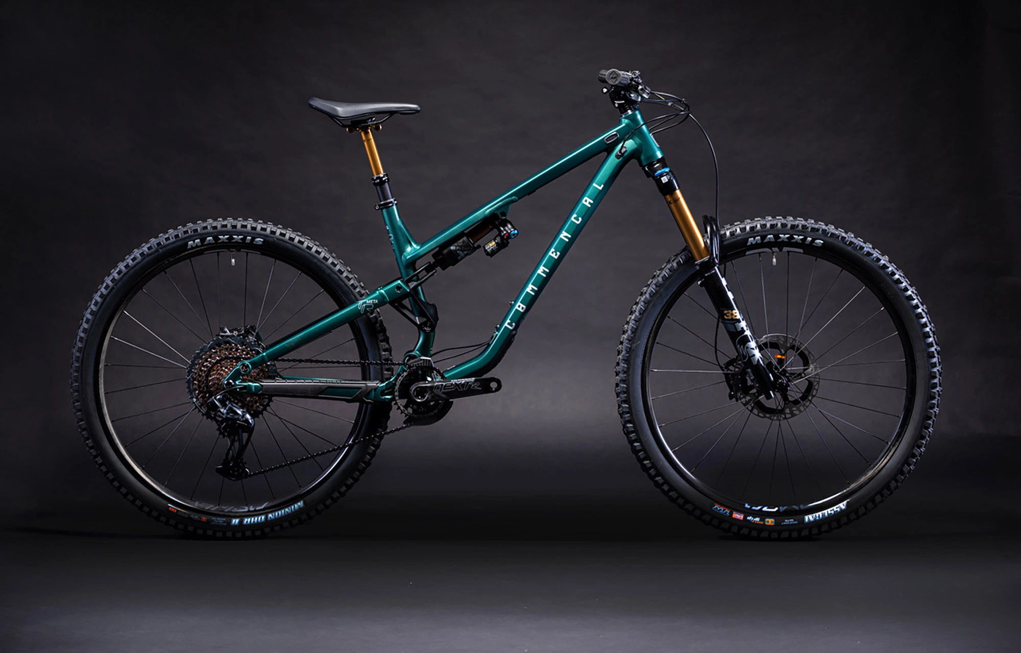 COMMENCAL META TR METALLIC GREEN 3 COMMENCAL META TR METALLIC GREEN