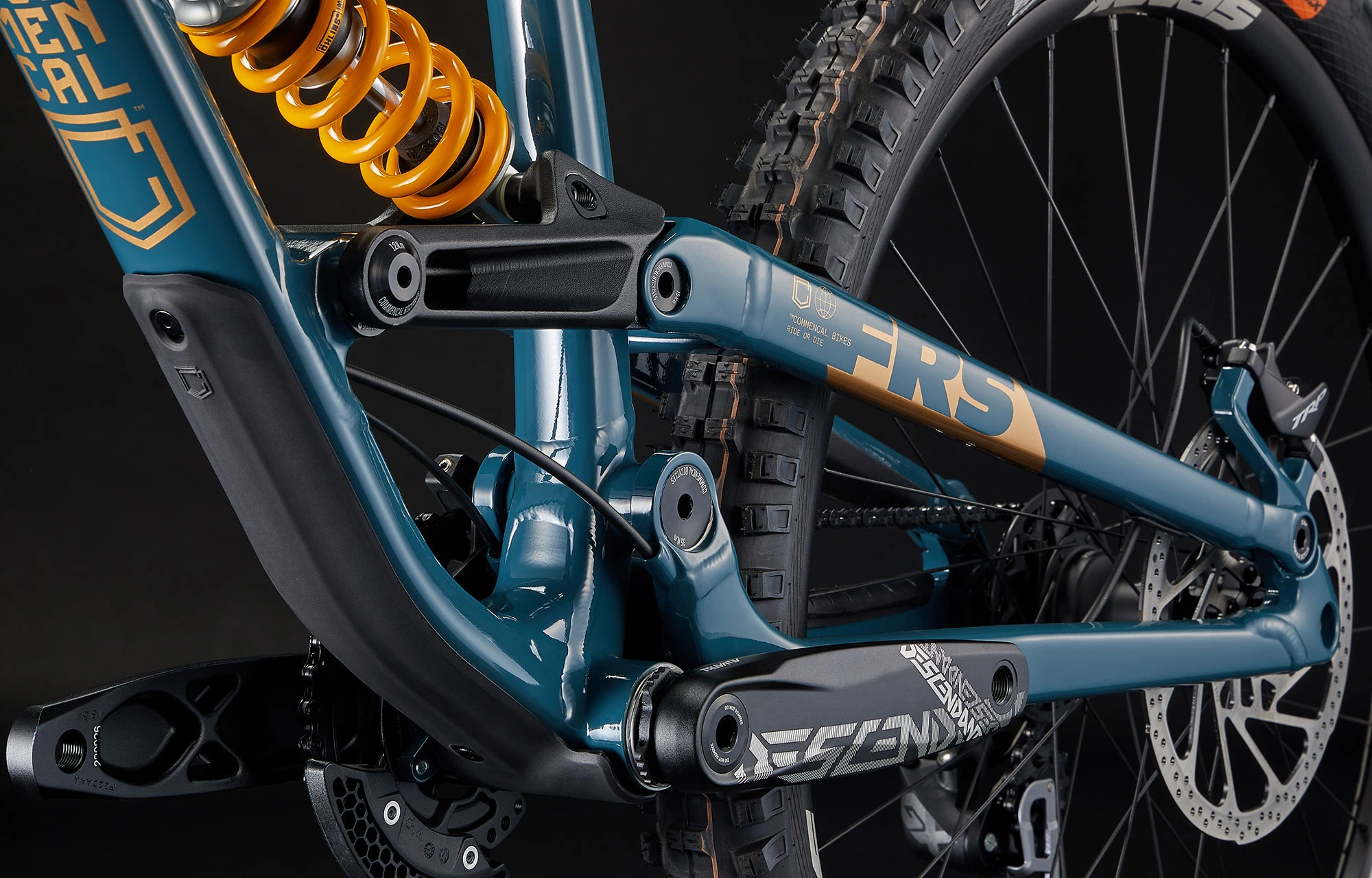 COMMENCAL FRS OHLINS EDITION AQUA BLUE 8 COMMENCAL FRS OHLINS EDITION AQUA BLUE – Image 6