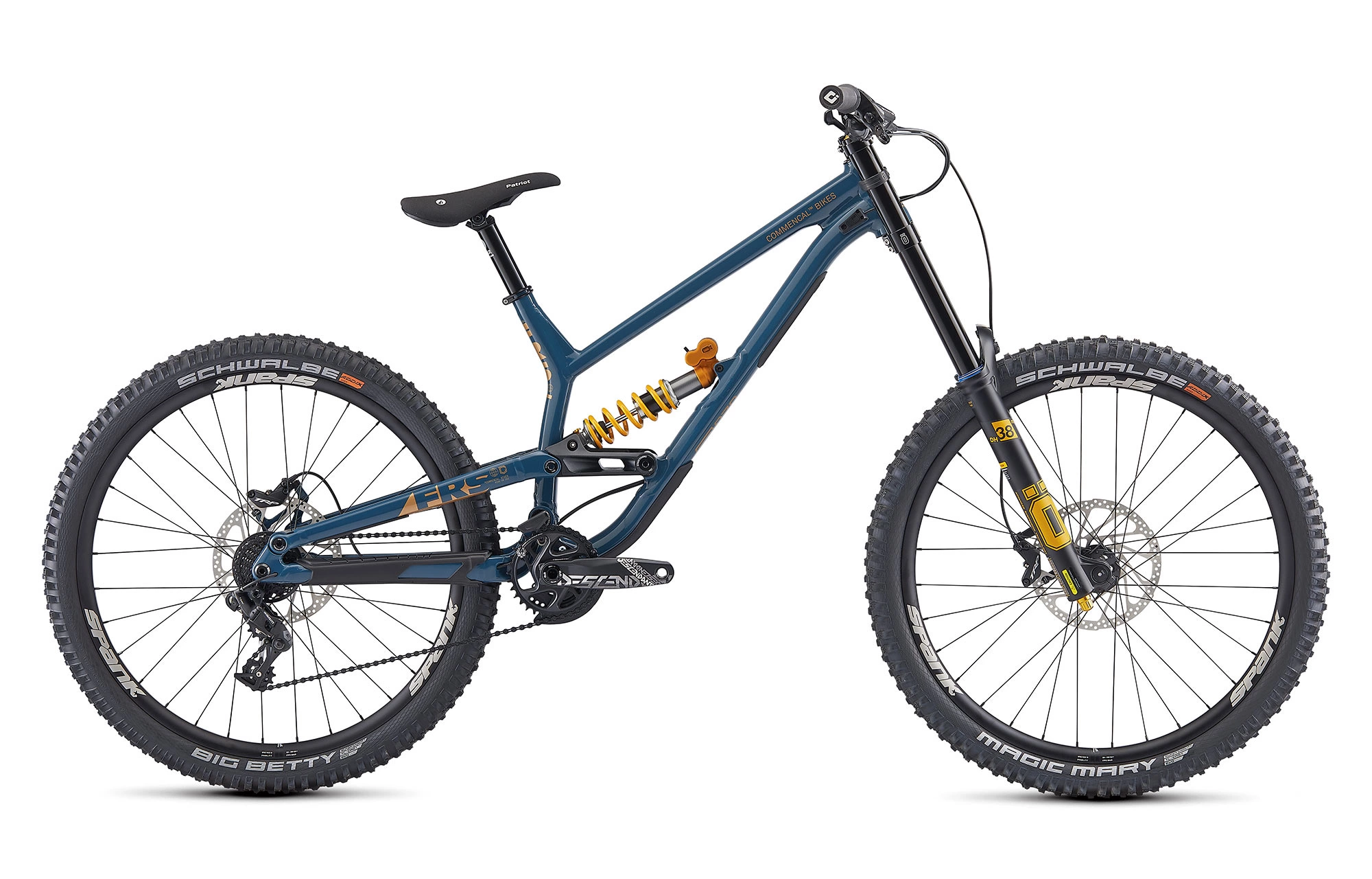 COMMENCAL FRS OHLINS EDITION AQUA BLUE 3 COMMENCAL FRS OHLINS EDITION AQUA BLUE