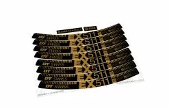 KIT DE STICKERS CUSTOM POUR JANTES EX 511 GOLD MATT 27.5 / 29"